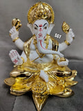 JAI GANESH ,24 KT GOLD PLATED LORD GANESH IDOL -SN001LGI