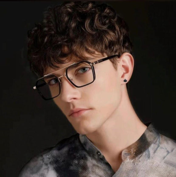 CELEBRITY GLARES UNISEX SQUARE METAL FRAME -FASH001US