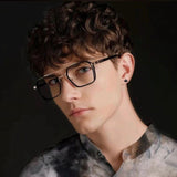 CELEBRITY GLARES UNISEX SQUARE METAL FRAME -FASH001US