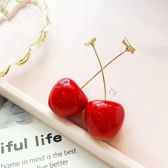 Exclusive Designer Cherry earrings for Women-SANY001C