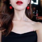 Exclusive Designer Cherry earrings for Women-SANY001C