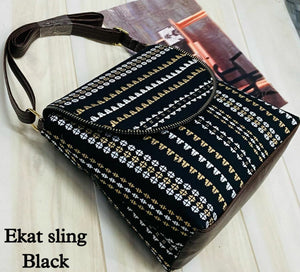 Ikkat sling Bag for Women -JC001IBA