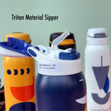 480 ml SUS  304 steel quality hot and  cold sipper bottles for kids-PANI001SB