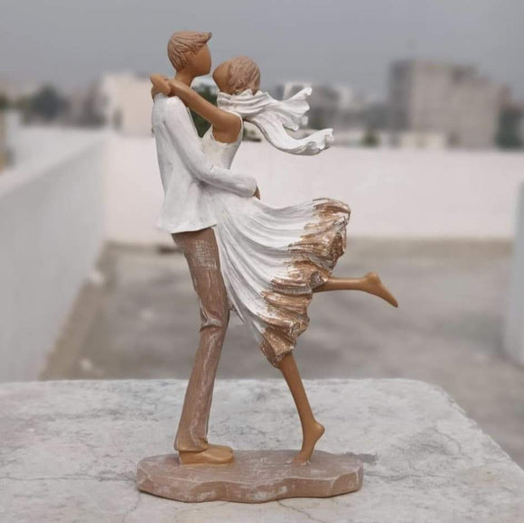 Valentine Gift  Special Modern Art Kissing Couple Statue-RK001VSA