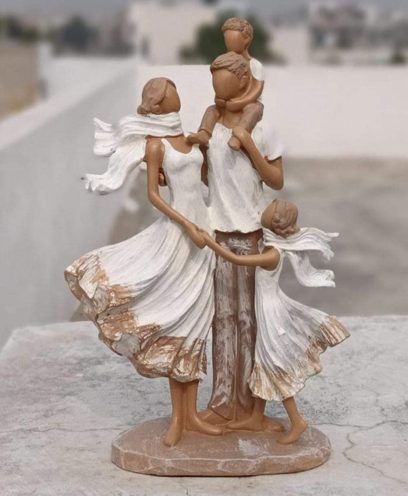 Valentine Gift  Special Modern Art Cute Family Statue-RK001VSF