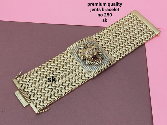 SGA 18KT Gold Lion Head Bracelet, 65 Gram at Rs 595000 in Jaipur | ID:  25284593630