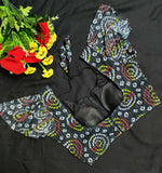 Heavy Pure Soft Gorgette sillk with Digital Print with Self sequence Work Ready to wear Blouse for women -MAW001A