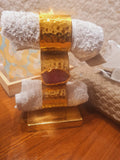 Towel stand 3 layer with Agate Broach-ANU001TWB