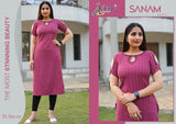 SANAM KURTI , Set of 6 Cotton Kurtis for Women -OM001SK