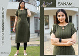 SANAM KURTI , Set of 6 Cotton Kurtis for Women -OM001SK