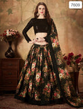KAMINI , ELEGANT BLACK LEHENGA FOR WOMEN -LIW001B