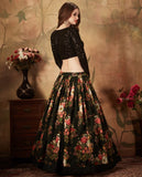KAMINI , ELEGANT BLACK LEHENGA FOR WOMEN -LIW001B