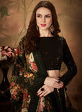 KAMINI , ELEGANT BLACK LEHENGA FOR WOMEN -LIW001B