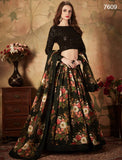 KAMINI , ELEGANT BLACK LEHENGA FOR WOMEN -LIW001B