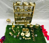 Toy set in Pure Brass for kids-SARV001TSB