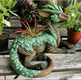 SET OF 3 , WILD DRAGON PLANTERS -RK001DP
