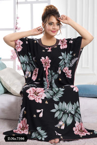 FLORAL  COMFORT CHILL SUMMERS WITH RAYON TWISTED KAFTAN FOR WOMEN -LYF001RKDF