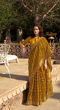 NIRMANA BLOCK COTTON GADWAL SAREE FOR WOMEN -NIRM001MY