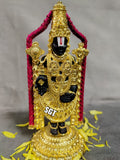 JAI BALAJI , GOLD PLATED LORD BALAJI IDOL -SILVI001BIGP