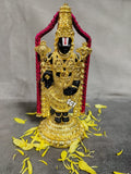 JAI BALAJI , GOLD PLATED LORD BALAJI IDOL -SILVI001BIGP