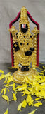 JAI BALAJI , GOLD PLATED LORD BALAJI IDOL -SILVI001BIGP