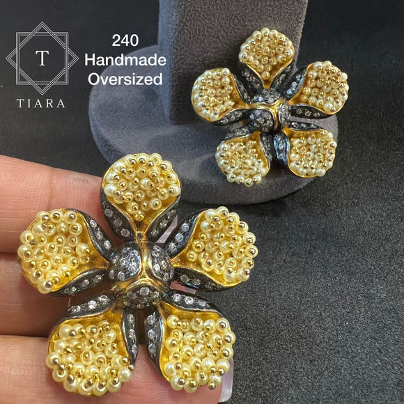 ALEXA, ELEGANT DESIGNER  HANDMADE EARRINGS FOR WOMEN -SANDY001DEA