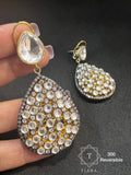 TIARA, REVERSIBLE EARRINGS FOR WOMEN -LR001RE