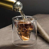 DOUBLE WALLED GLASSES SET OF 2. 150 ml each-ANUB001SG