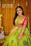 PONGAL SPECIAL BANARSI SILK LEHENGA FOR WOMEN -GARI001PG