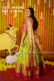 PONGAL SPECIAL BANARSI SILK LEHENGA FOR WOMEN -GARI001PG