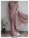 Heavy Designer Cutwork on Tussar Silk Saree with Blouse-KIA001TSSD