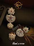 BAVANA, ELEGANT STONE STUDDED JUMKA FOR WOMEN -LR001BJ