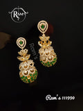 SUNDARI , BEAUTIFUL STONE STUDDED JUMKA FOR WOMEN -LR001SJ
