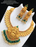 JAYASURYA, ELEGANT GOLD FINISH NECKLACE SET FOR WOMEN -ART001NSJ