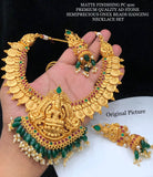 JAYASURYA, ELEGANT GOLD FINISH NECKLACE SET FOR WOMEN -ART001NSJ