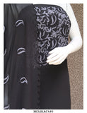 Machine Chikankari work on Georgette Top and Dupatta and Cotton Silk Bottom-KIA001GSSGRD