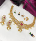 SNEHA , ELEGANT COLOR CHANGEABLE NECKLACE AND EARRINGS SET FOR WOMEN -AMAZE001CNS