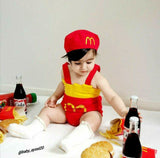 Baby Fries Costume Prop Outfits Photo Photography Girls Boys Unisex-OKG001FC