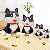 Cute Husky Tongue Dog plushie-ANUB001HD