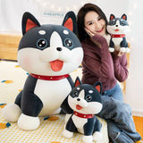 Cute Husky Tongue Dog plushie-ANUB001HD