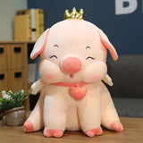 Cute Angel Piggy plush toy for kids-ANUB001PT