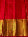 SHILPABALA , ELEGANT RED KANJIVARAM SILK SAREE FOR WOMEN -PDS001KSSSA