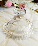 BEAUTIFUL CRYSTAL CLEAR CANISTER / CANDY JAR -ANUB001CJ