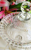 BEAUTIFUL CRYSTAL CLEAR CANISTER / CANDY JAR -ANUB001CJ