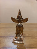 GARUDA STATUE IN BRONZE POLISH SMALL SIZE -SILP001GS
