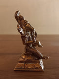 ELEGANT BRONZE FINISH LAKSHMI HAYAGRIVAR STATUE -SILP001LHS
