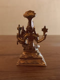 ELEGANT BRONZE FINISH LAKSHMI HAYAGRIVAR STATUE -SILP001LHS