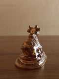 BRONZE POLISH NANDI STATUE SMALL SIZE -SILP001NS