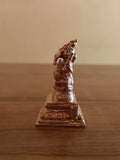 KARTIK , BRONZE FINISH SMALL SIZE GANESHA IDOL -SILP001GS