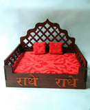 2 in 1 SINGHASAN CUM BED-POSH001LGB